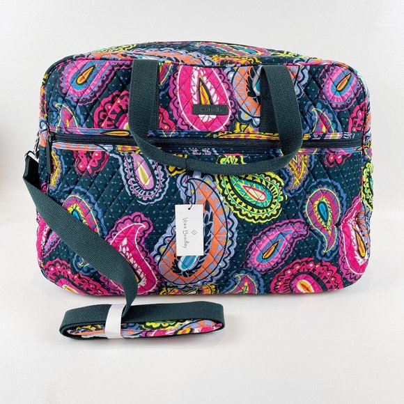 Vera Bradley Handbags - Vera Bradley Grand Traveler Twilight Paisley